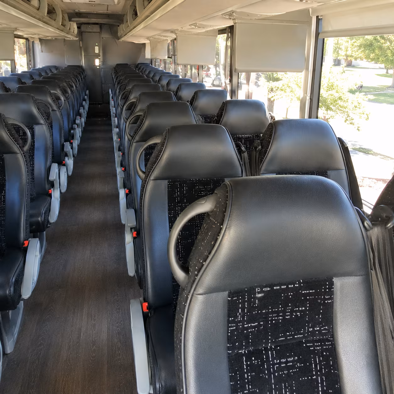 hoover convention charter bus rental
