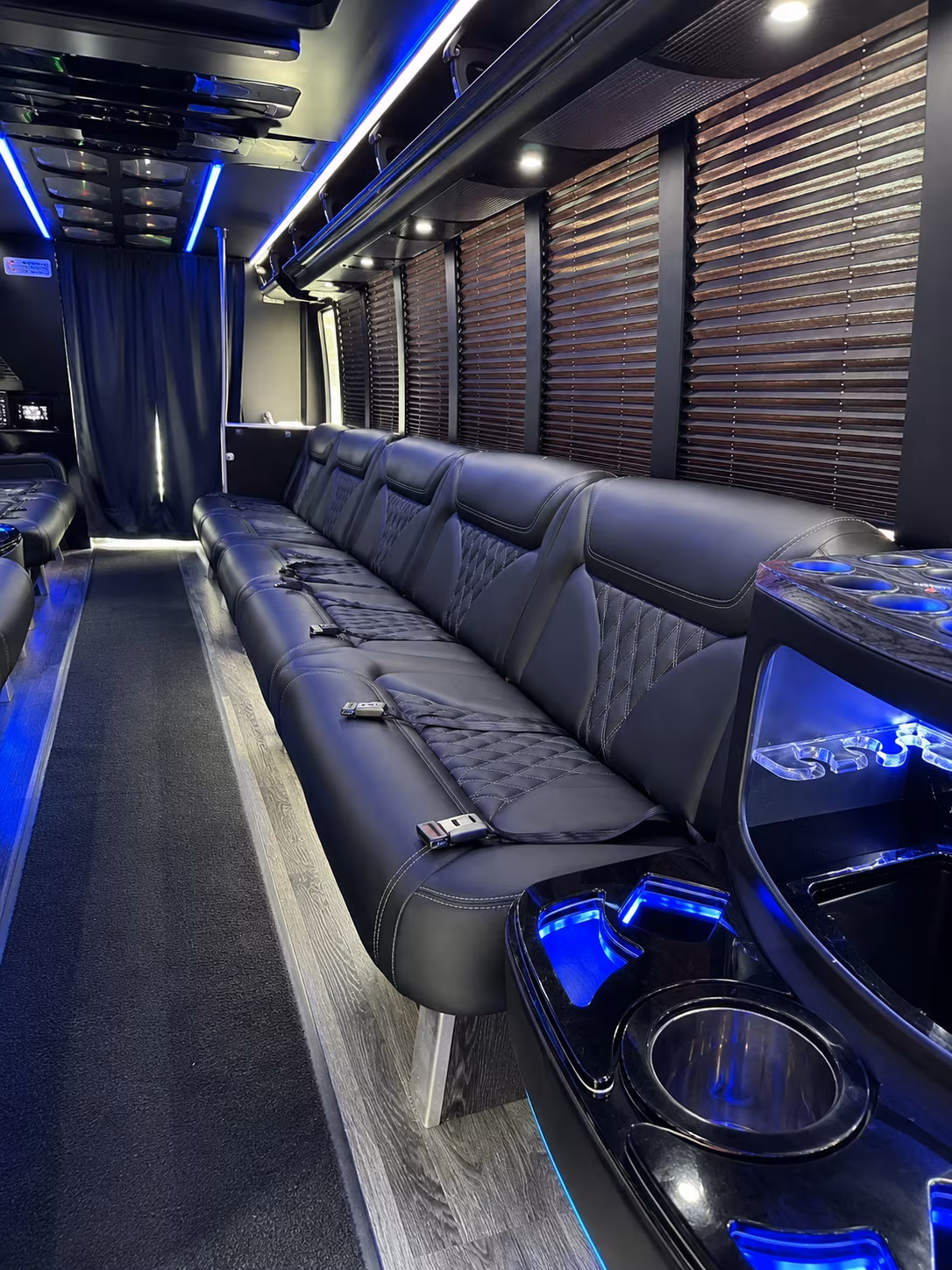 hoover corporate party bus rental