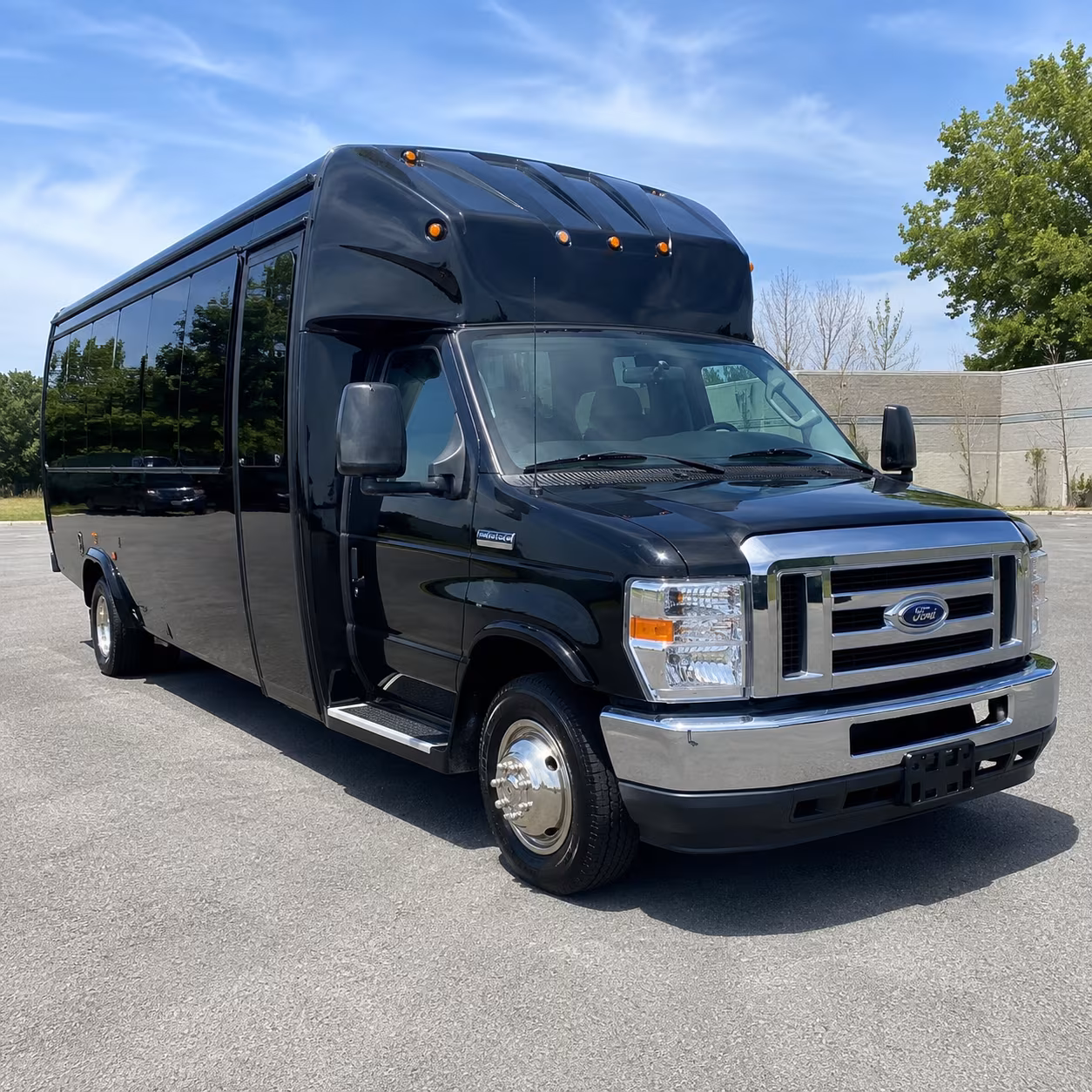 hoover holiday party bus rental