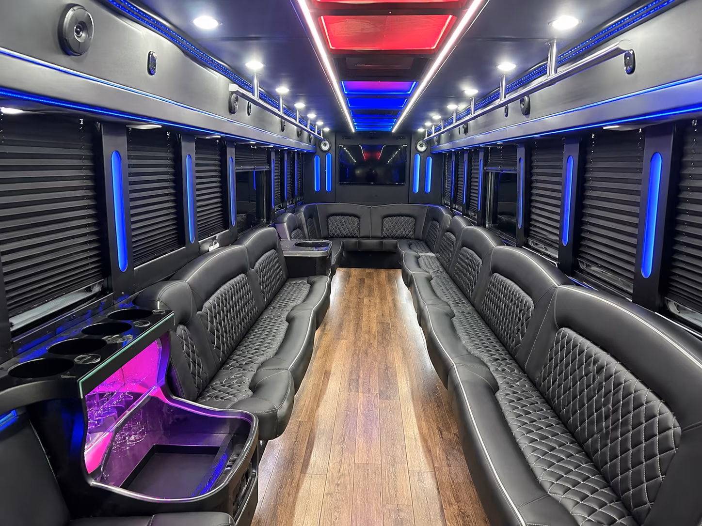 hoover new years eve party bus rental