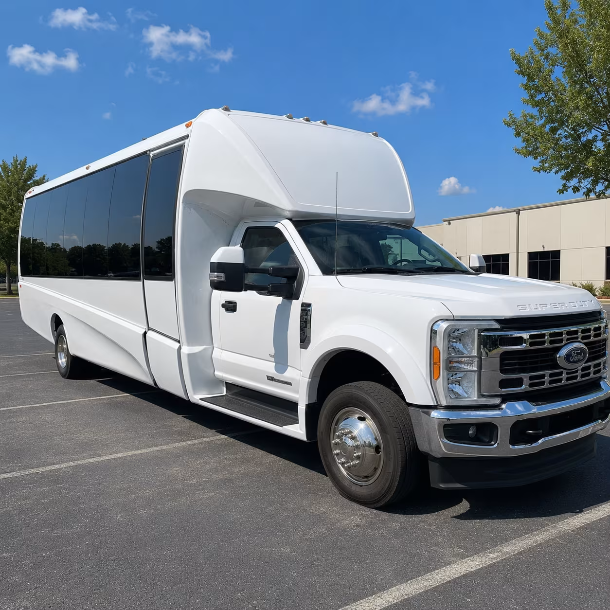 hoover sporting event transportation onboard seating