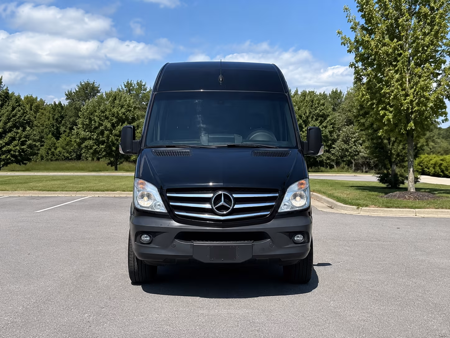 hoover sprinter van with driver