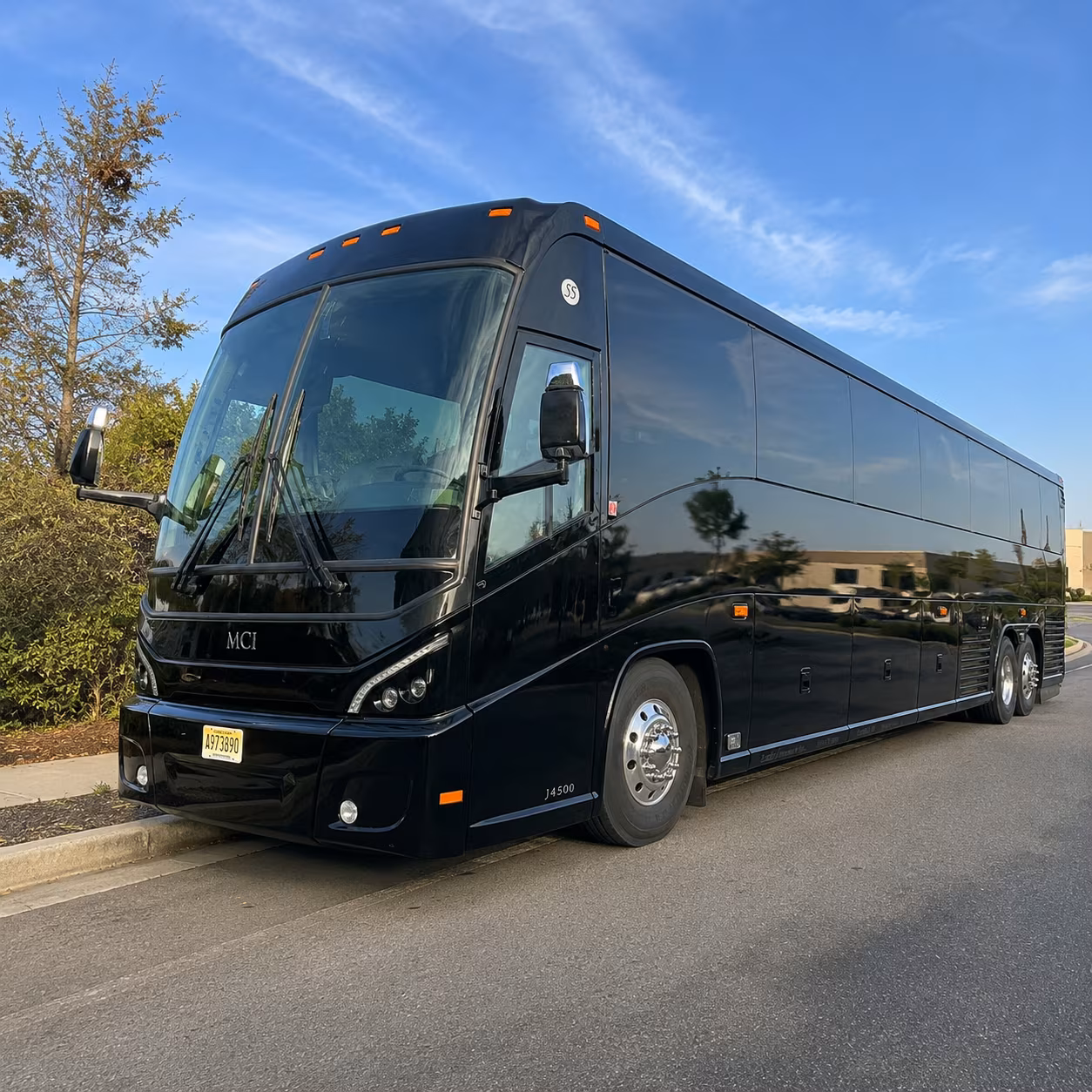 hoover wedding charter bus rental