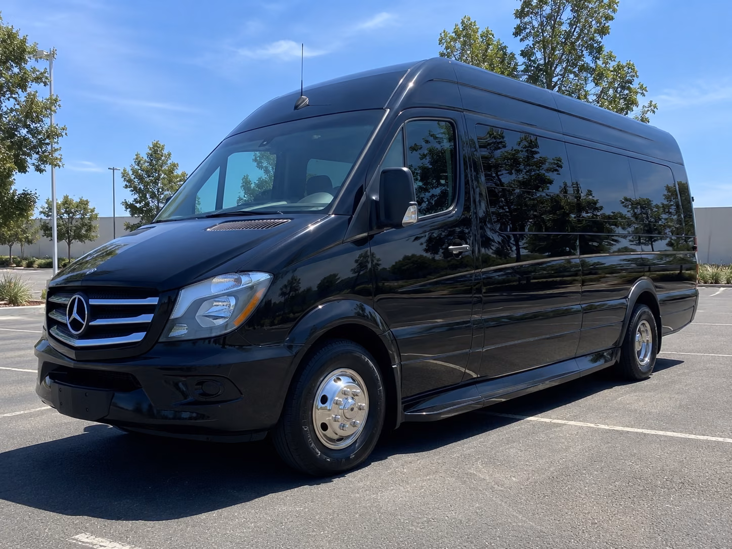 sprinter vans and minibuses for hoover wedding day vip runs
